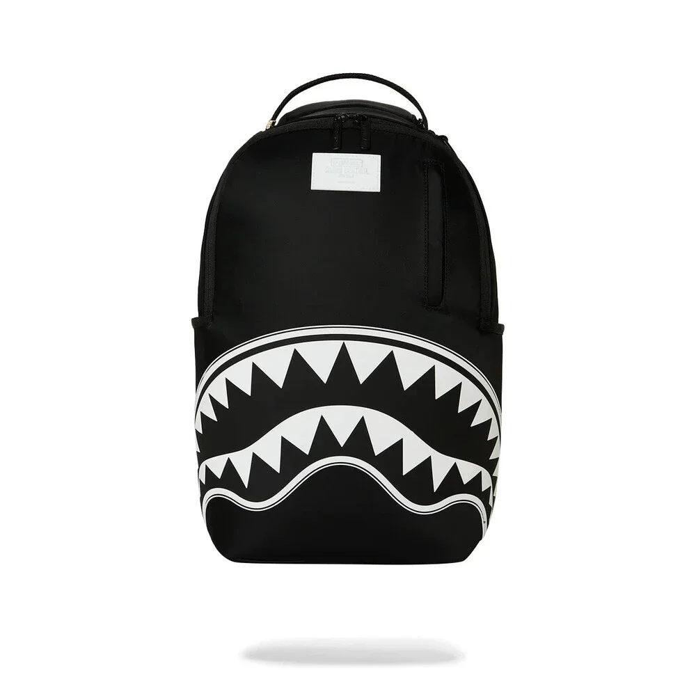 Sprayground Shark Central 2 910B9634NSZ Backpack Unisex Black Top Handle SPR351